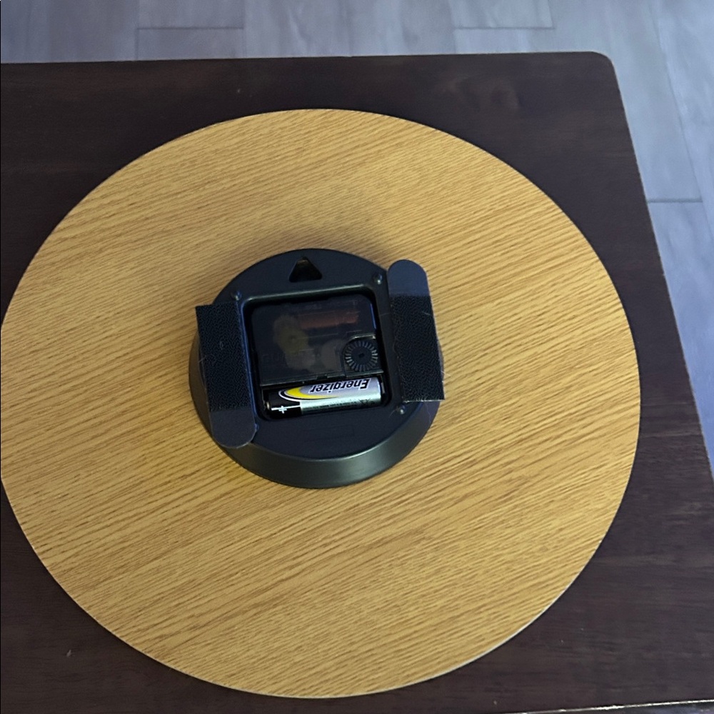 Rustic Multicolor Wall Clock - Picture 2 of 2